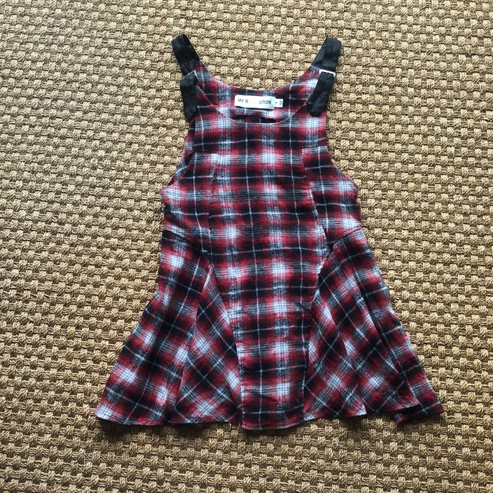 LF Plaid top